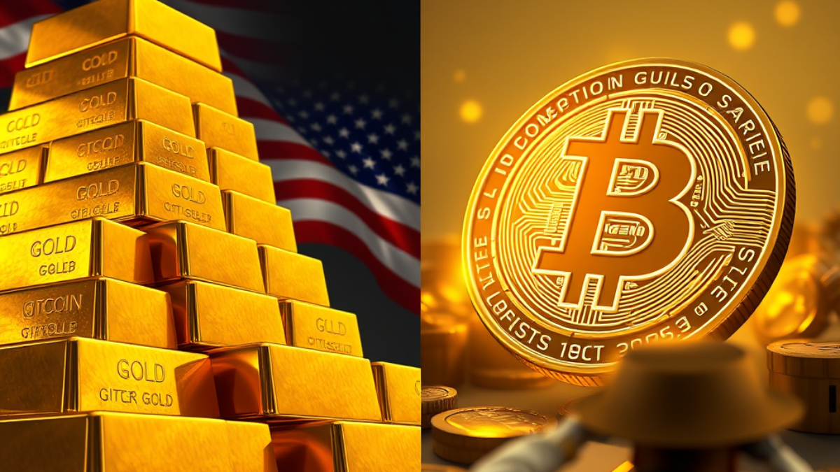 USA zvážia predaj zlata na nákup Bitcoinu