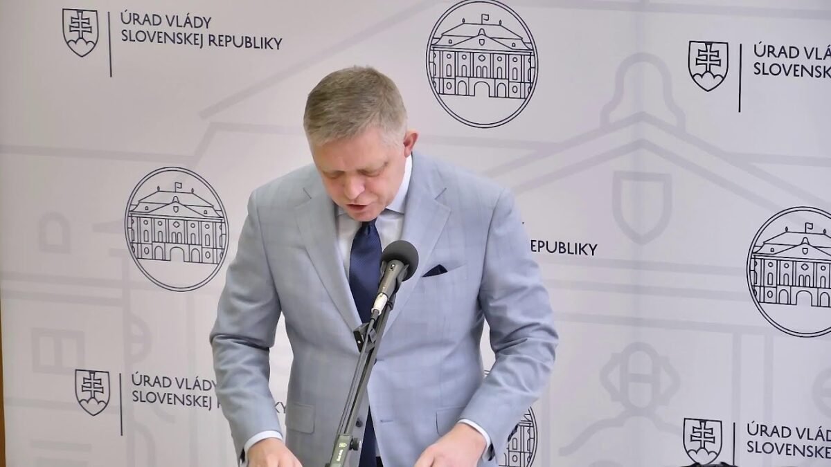 Tlačová konferencia predsedu vlády SR Roberta Fica po rokovaní vlády SR
