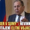 LAVROV: KTO NAOZAJ ZOMREL PRI ÚTOKU NA SUMY A KRYVYJ RIH? BOLI V SUMY PORADCOVIA...