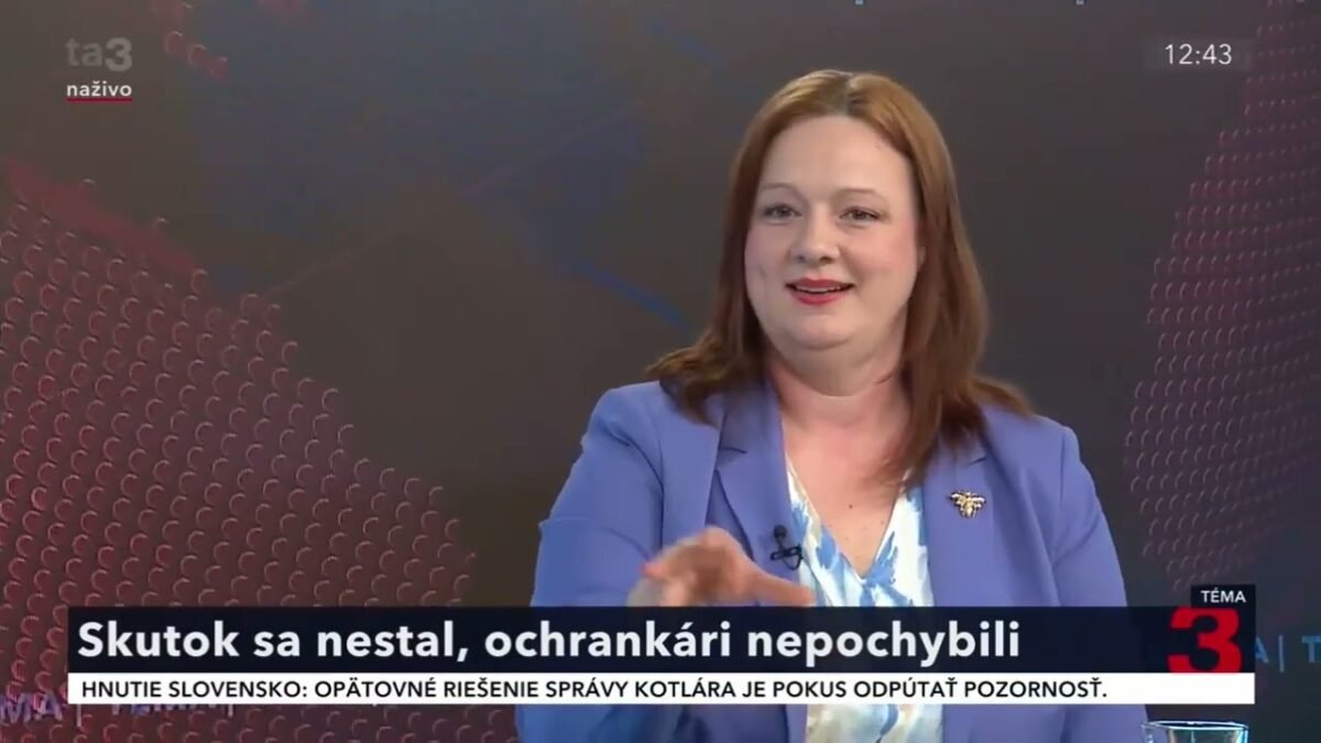 K. R. NEVEĎALOVÁ: PREČO OPOZÍCII VADÍ VIDEO ATENTÁTNIKA