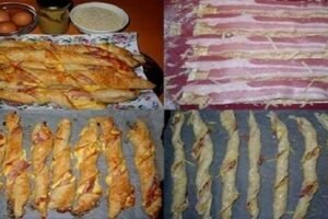 VEĽKONOČNÉ slané pohostenie: „SLANINOVÁ FAJNOTKA“ z lístkového cesta