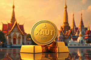 Tether prináša do Thajska zlatom krytý stablecoin XAUT