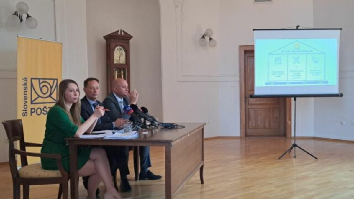 Slovenská pošta predstavila plán transformácie svojich služieb, cieľom je modernizácia aj ozdravenie spoločnosti – VIDEO