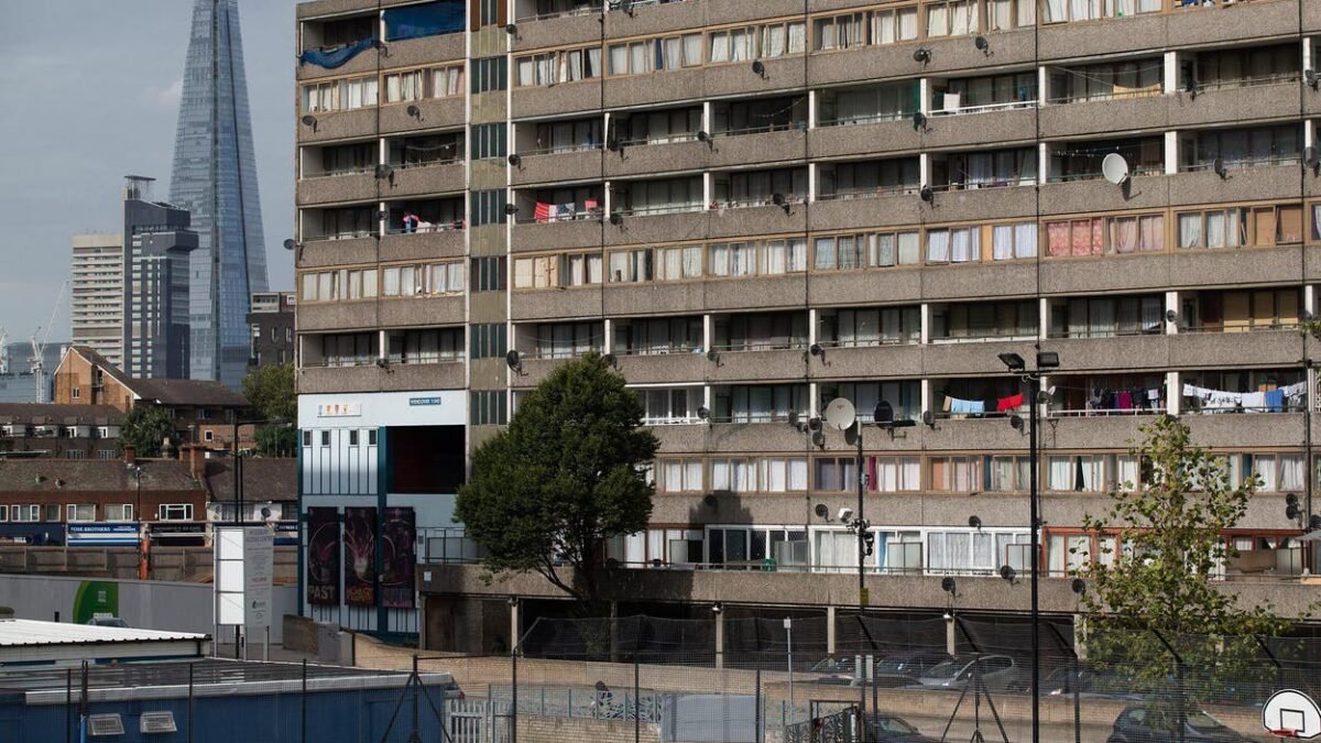 48 % londýnskych sociálnych bytov obývajú ľudia narodení v zahraničí, čo Britániu stojí ročne približne 3,6 miliardy libier na zľavnenom nájomnom.