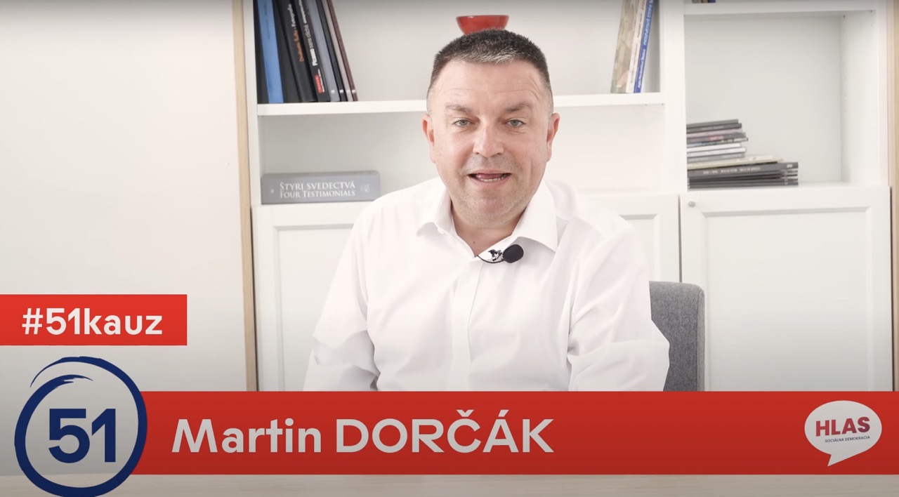 Martin Dorčák: Slováci sú pre neho opice, naše zbrane a stíhačky dal Ukrajine