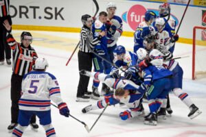 Slovenskej reprezentácii nevyšla generálka na MS v hokeji 2024, v Bratislave pod...