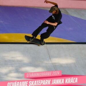 🛹 🏋️‍♀️ Otvárame Skatepark Janka Kráľa a Cvičko Most SNP!