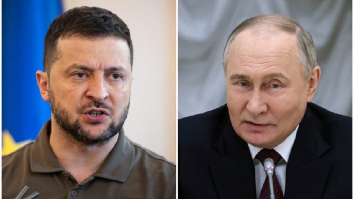 Stretnutie Putina a Zelenského bude možné až po dosiahnutí dohody, vyhlásil Kremeľ