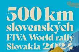 500 KM SLOVENSKÝCH FIVA WORLD RALLY SLOVAKIA 2024 V BOJNICIACH