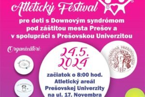 Deti s Downovým syndrómom budú súťažiť v atletike v Prešove