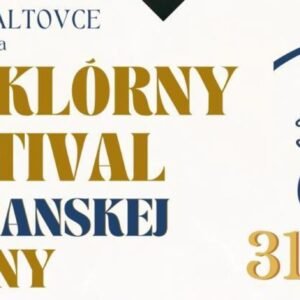 FOLKLÓRNY FESTIVAL TOPĽANSKEJ DOLINY – 31. ročník