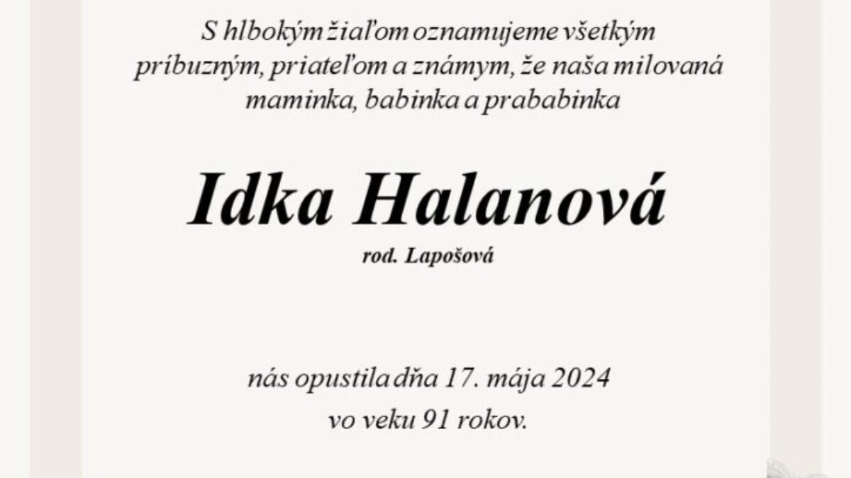 Ida Halanová