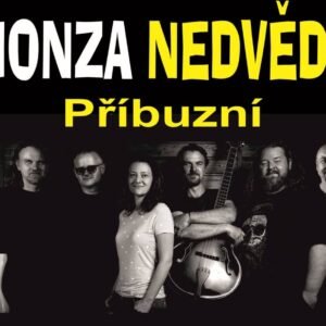 Koncert Honzy Nedvěda mladšieho a jeho Príbuzných v meste Rajec