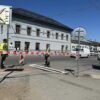 Prefarbenie priechodov pre chodcov v meste Kráľovský Chlmec: Zlepšenie bezpečnos...