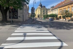 MESTO KOŠICE TESTUJE NOVÝ SPÔSOB ZNAČENIA PRIECHODOV PRE CHODCOV