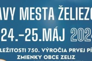 Oslavy mesta Želiezovce: 750. výročie prvej písomnej zmienky o obci