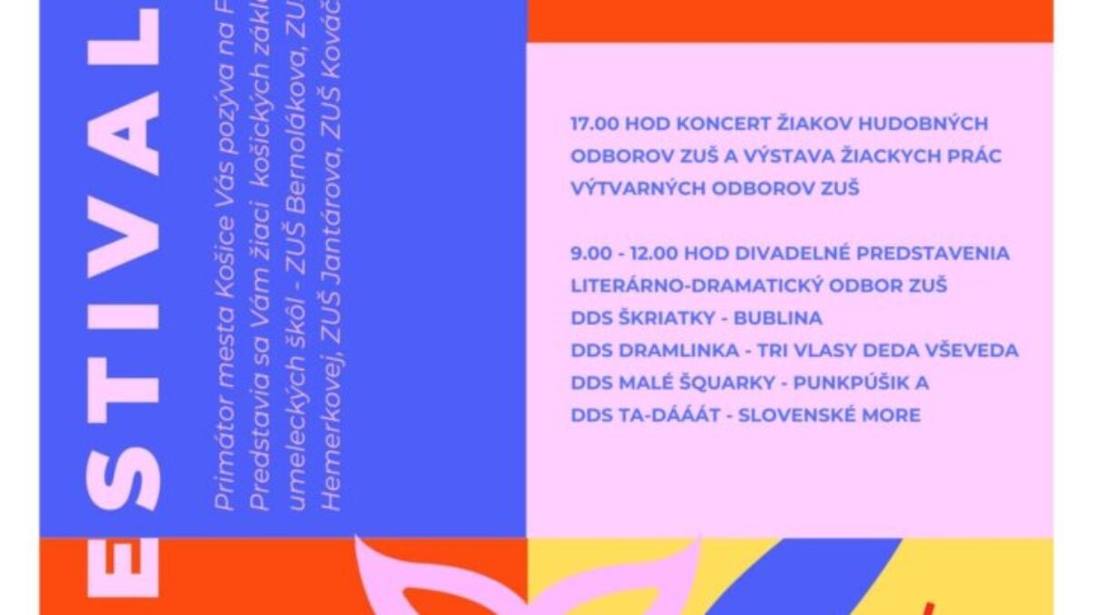V utorok sa v Kulturparku prezentuje to najlepšie z košických ZUŠ-iek