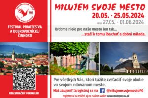 PREŠOV SA OŽIJE DOBROVOĽNÍCTVOM: FESTIVAL „MILUJEM SVOJE MESTO“ JE T...