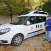 SOCIÁLNY TAXÍK MESTA PÚCHOV ABSOLVOVAL SVOJU 5 000. JAZDU