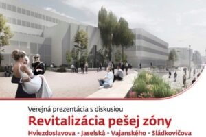 Revitalizácia pešej zóny na Hviezdoslavovej sa začne čoskoro