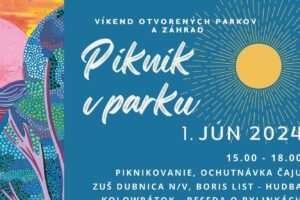 Víkend otvorených parkov a záhrad v Dubnici nad Váhom