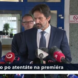 Vyhlásenie ministra obrany a podpredsedu vlády SR R. Kaliňáka o zdravotnom stave...