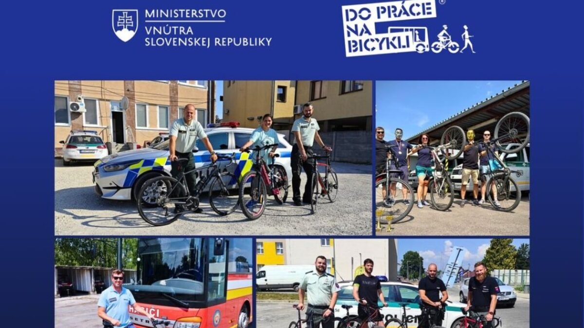NA BICYKEL PRESADNÚ VIACERÍ ZAMESTNANCI REZORTU VNÚTRA AJ TENTO JÚN

Počas júna …