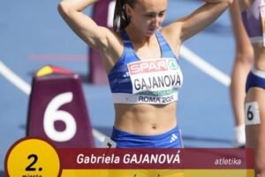 NEUVERITEĽNÝ ÚSPECH V ATLETIKE Striebro pre Gabrielu GAJANOVÚ na majstrovstvách...