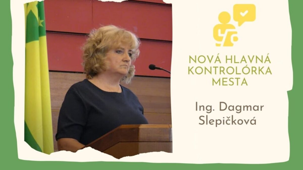 Žilina: ŽILINA MÁ NOVÚ HLAVNÚ KONTROLÓRKU 

V utorok si poslanci na mimoriadnom mestskom zastupiteľstve zvolili novú kontrolórku mesta. Stala sa ňou Dagmar Slepič…