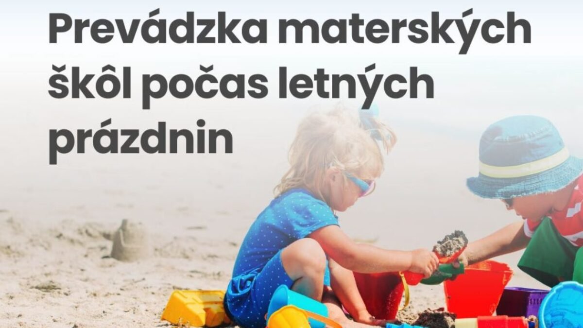 Topoľčany: Materské školy v zriaďovateľskej pôsobnosti mesta Topoľčany budú počas letných prázdnin fungovať v striedavom režime. 
 Viac informácií nájdete tu: 
 Maters…