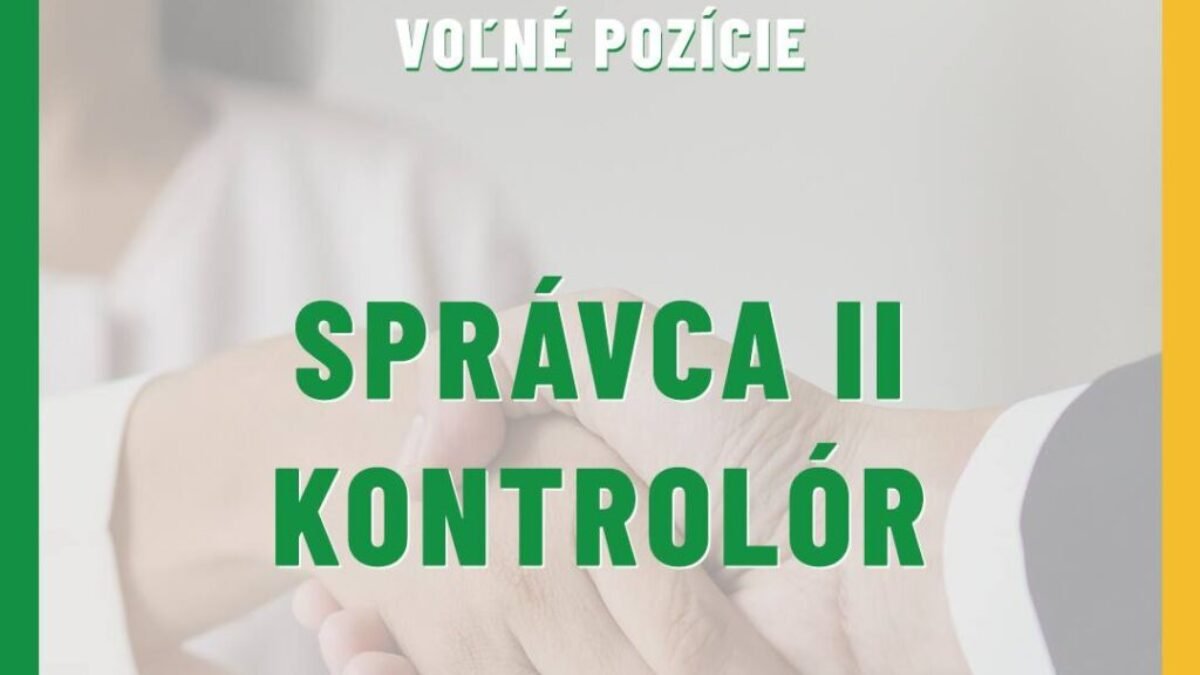 V LETE MÔŽETE ODDYCHOVAŤ  ALEBO VYUŽIŤ ZAUJÍMAVÚ PRACOVNÚ PONUKU  NEDOVOĽTE, ABY VÁM ODPLÁVALA SKVELÁ PRÍLEŽITOSŤ   

Hľadáme nových kolegov na pozície:

 s…