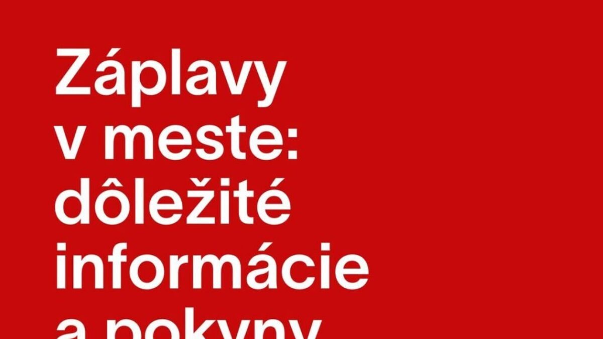 Nitra :  UPOZORNENIE PRE OBČANOV 

Aktuálne silné dažde spôsobili preťaženie kanalizácie v meste. Viaceré ulice v meste sú zatopené. Sme na mieste a snažíme sa zabe…