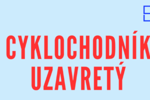 Uzavretie cyklochodníka počas Kaštieľnych hier v Spišskej Belej