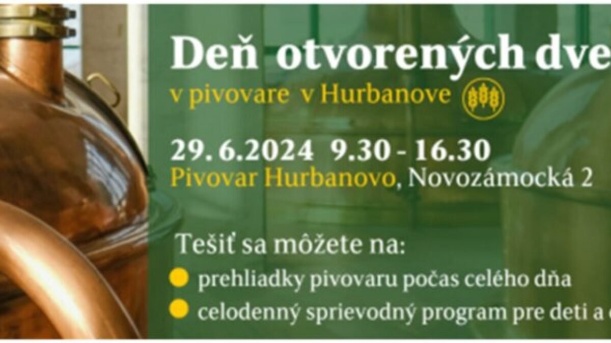 Deň otvorených dverí v pivovare Heineken v Hurbanove 2024: Opäť sa otvárajú brány pivovaru