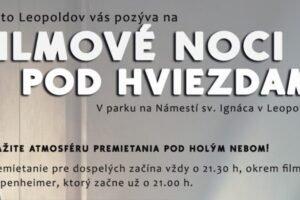 Filmové noci pod hviezdami v Leopoldove