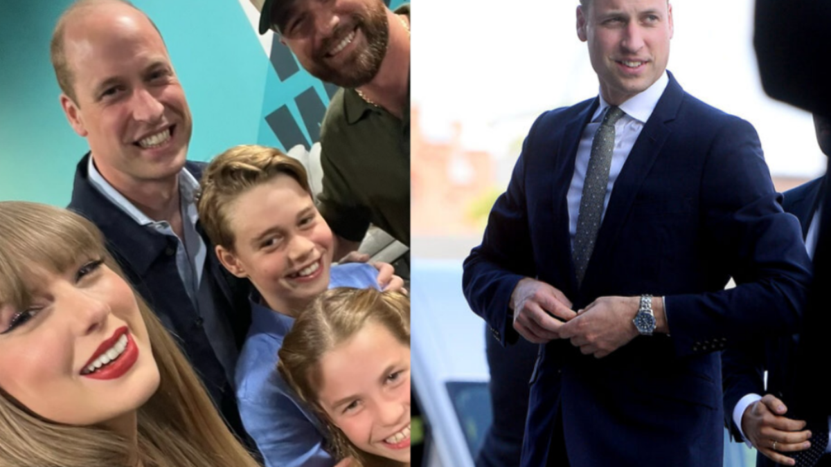 William, George a princezná Charlotte sa po koncerte stretli s Taylor Swift! Princ sa pochválil fotkou (FOTO)