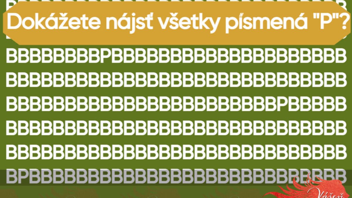 Test pozornosti: Len 5 percent ľudí nájde rozdiel za menej ako 10 sekúnd