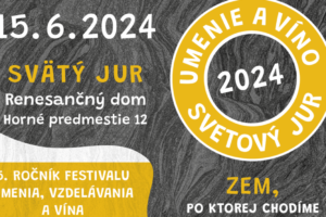 Umenie a víno – Festival vo Svätom Jure