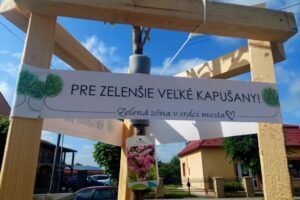 Zelená zóna v srdci mesta Veľké Kapušany