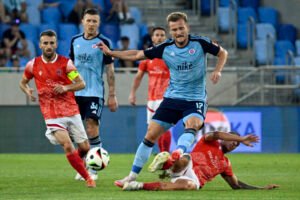 ŠK Slovan Bratislava triumfoval nad Strugou aj v odvete, v ďalšom kole ho čaká s...