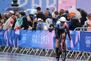 Nore Jenčušovej vyšla časovka na olympiáde v Paríži nad plán, na mokrej trati pr...