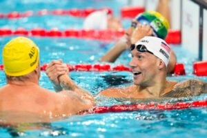 USA získali prvé zlato na olympiáde v Paríži, plavec Dressel priviedol štafetu d...