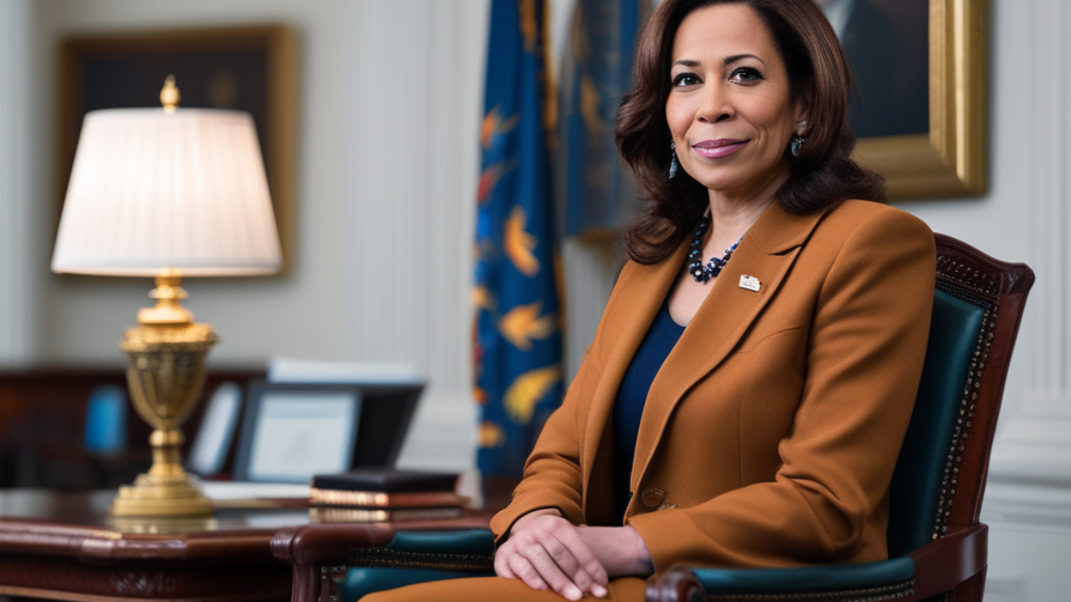 Kamala Harris a kryptomeny