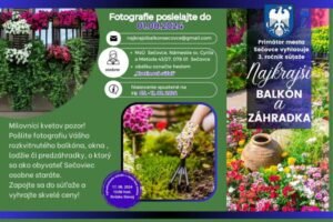 Mesto Sečovce organizuje III. ročník súťaže o najkrajší balkón a predzáhradku