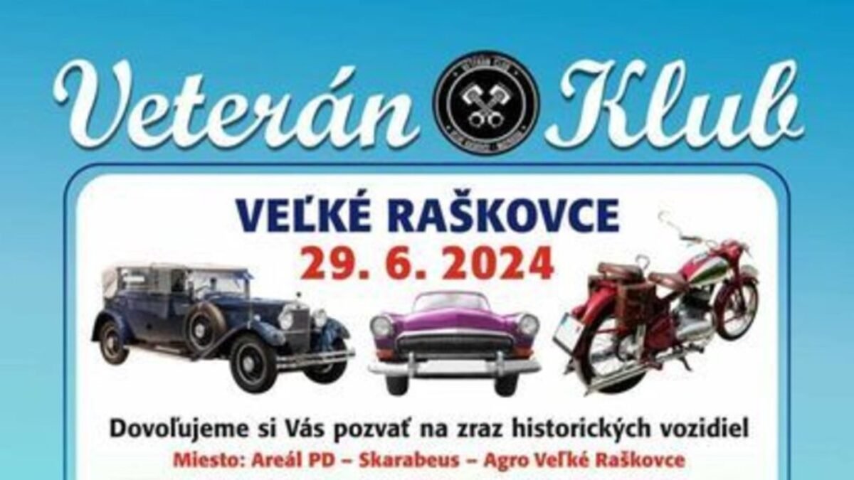 Prehliadka automobilovej krásy v plnej paráde už 29. júna 2024 vo Veľkých Kapušanoch