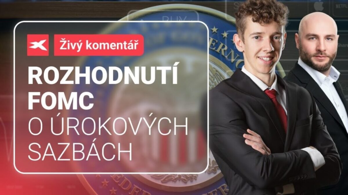 XTB: ŽIVÝ KOMENTÁŘ XTB: Rozhodnutí FOMC o úrokových sazbách