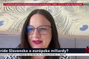 K. R. NEVEĎALOVÁ: PSko SI NAŠLO NOVÚ TÉMU – OHROZENIE SLOVENSKÝCH FINANCIÍ
