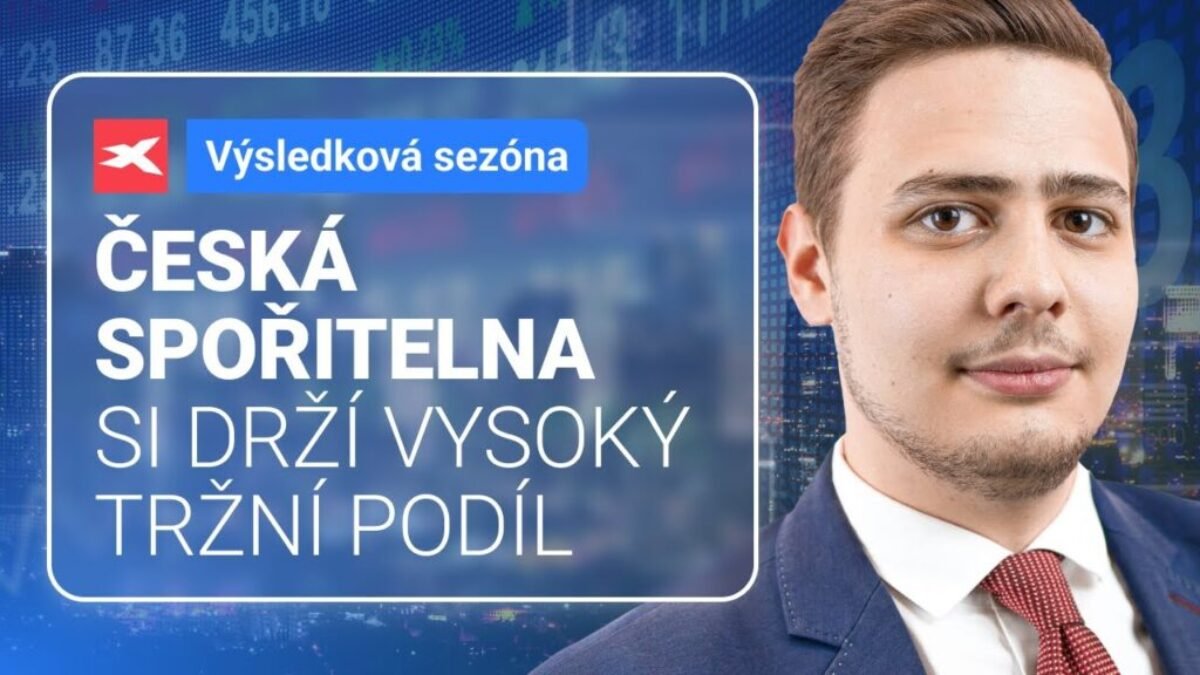 XTB: Erste zlepšuje výhled, České spořitelně roste meziročně zisk o 34 %
