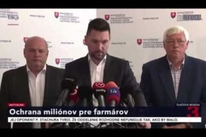 R. TAKÁČ: ZÁCHRANA MILIÓNOV PRE SLOVENSKÝCH FARMÁROV