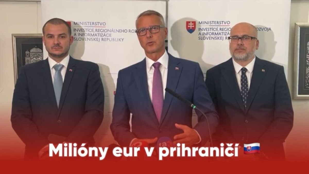 Milióny eur v prihraničí 🇸🇰